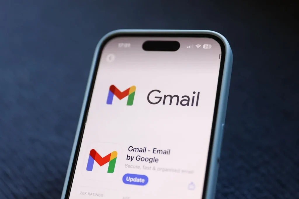 Gmail Security Warning