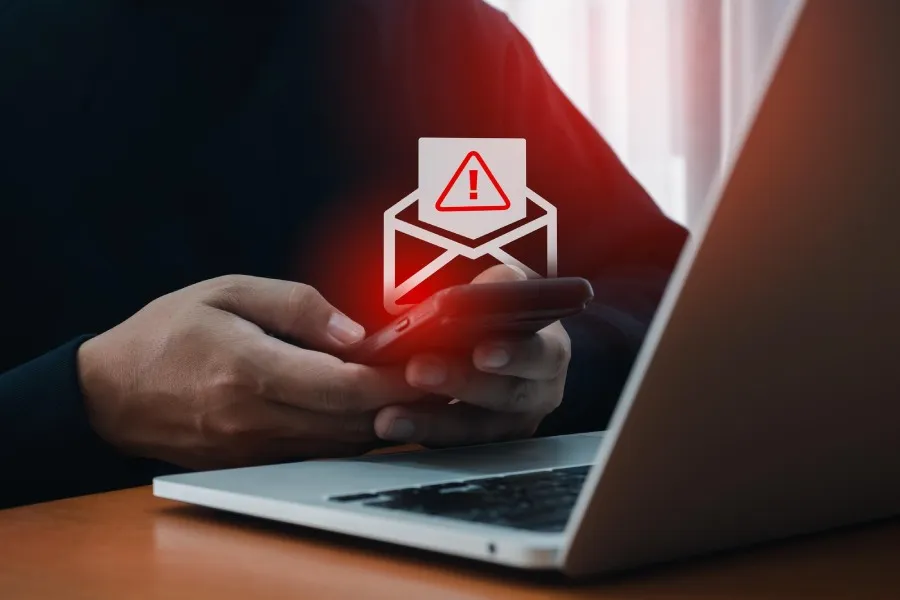 Gmail Security Warning