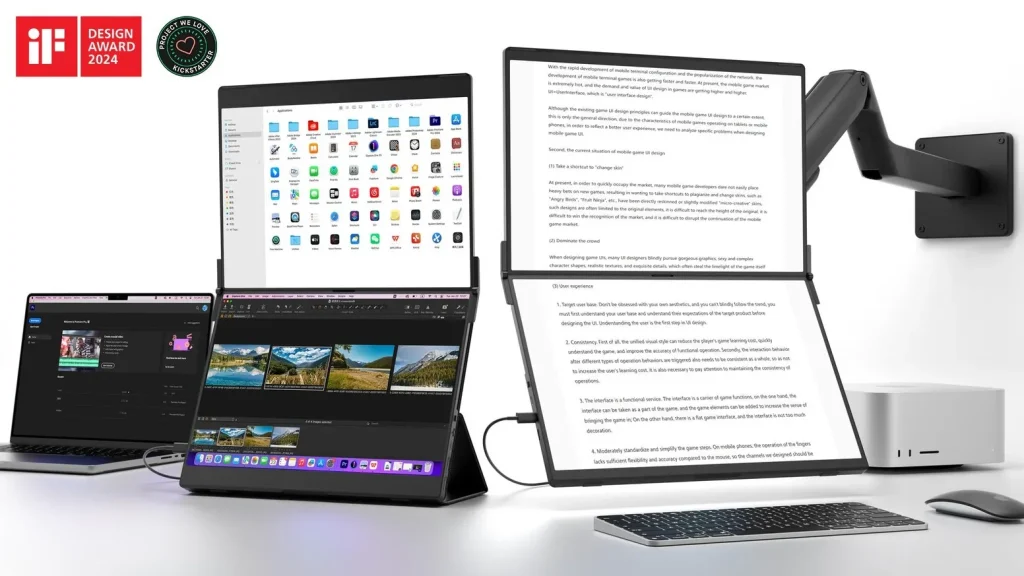 JSAUX Launches FlipGo Horizon Dual Monitor