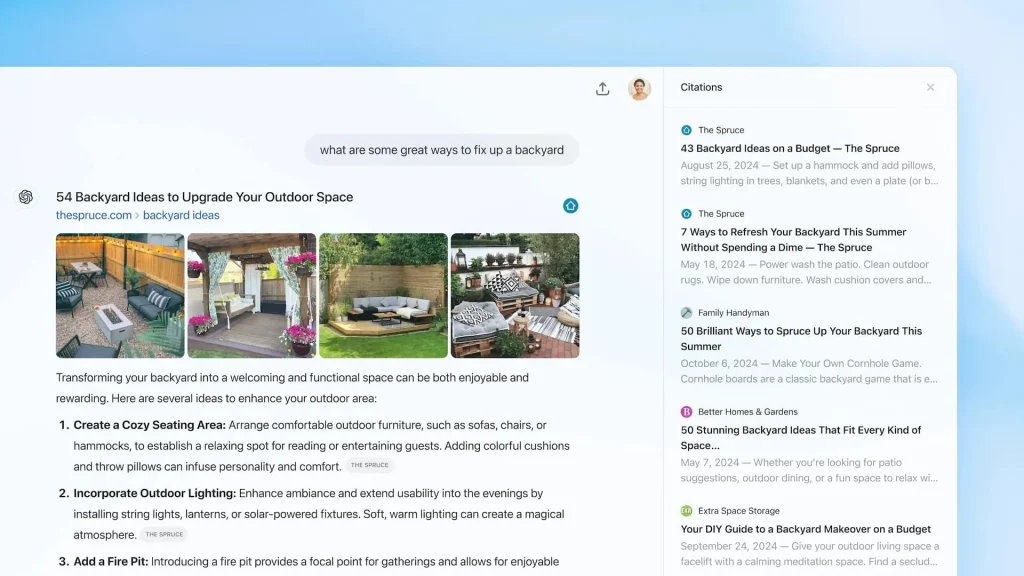 ChatGPT Search 