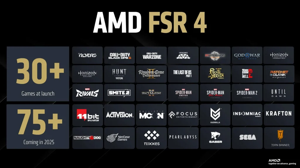 AMD FSR 4 Developed with Sony Promises Big Advancements