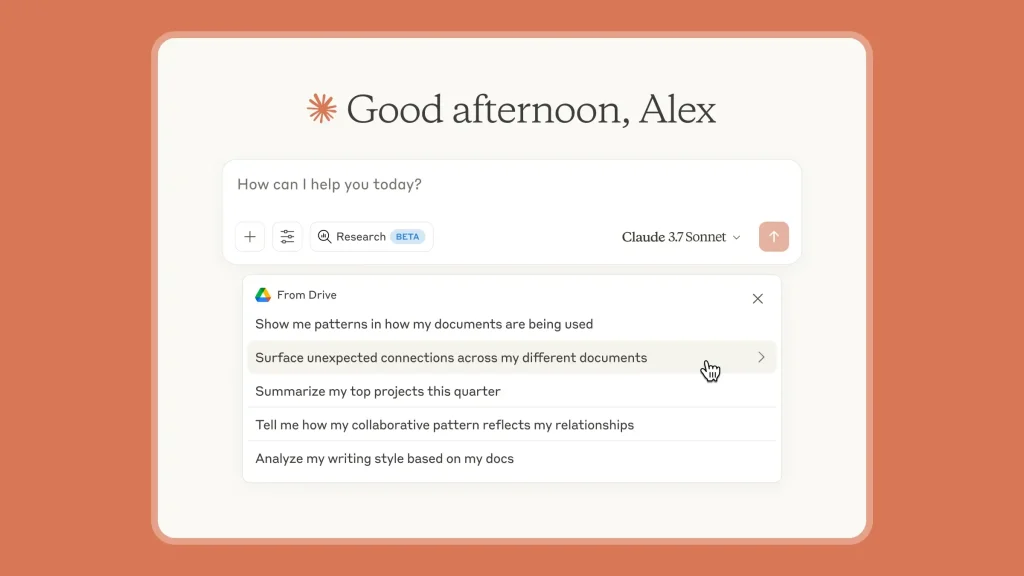 Claude Can Now Search Google Workspace Without You